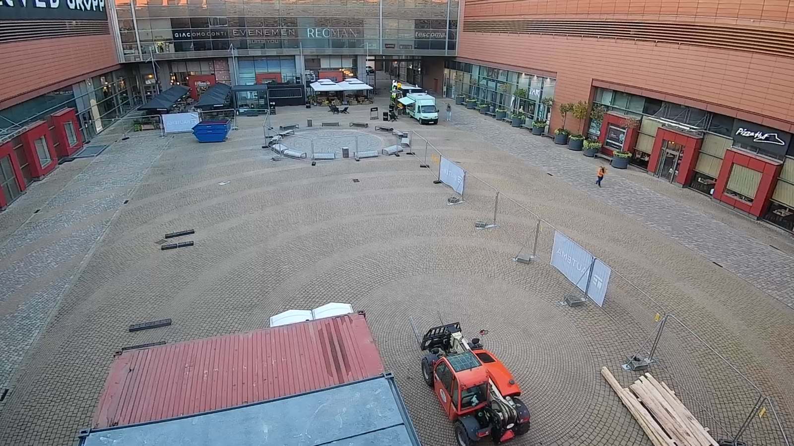 Widok z kamery Millenium Hall w Rzeszowie
